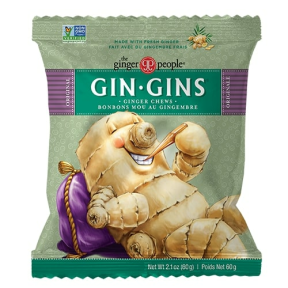 The Ginger People   Gin Gins Original Chewy Ginger 12 x 60g