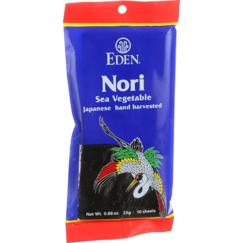 EDEN FOODS    Nori 10 Sheets, 25g