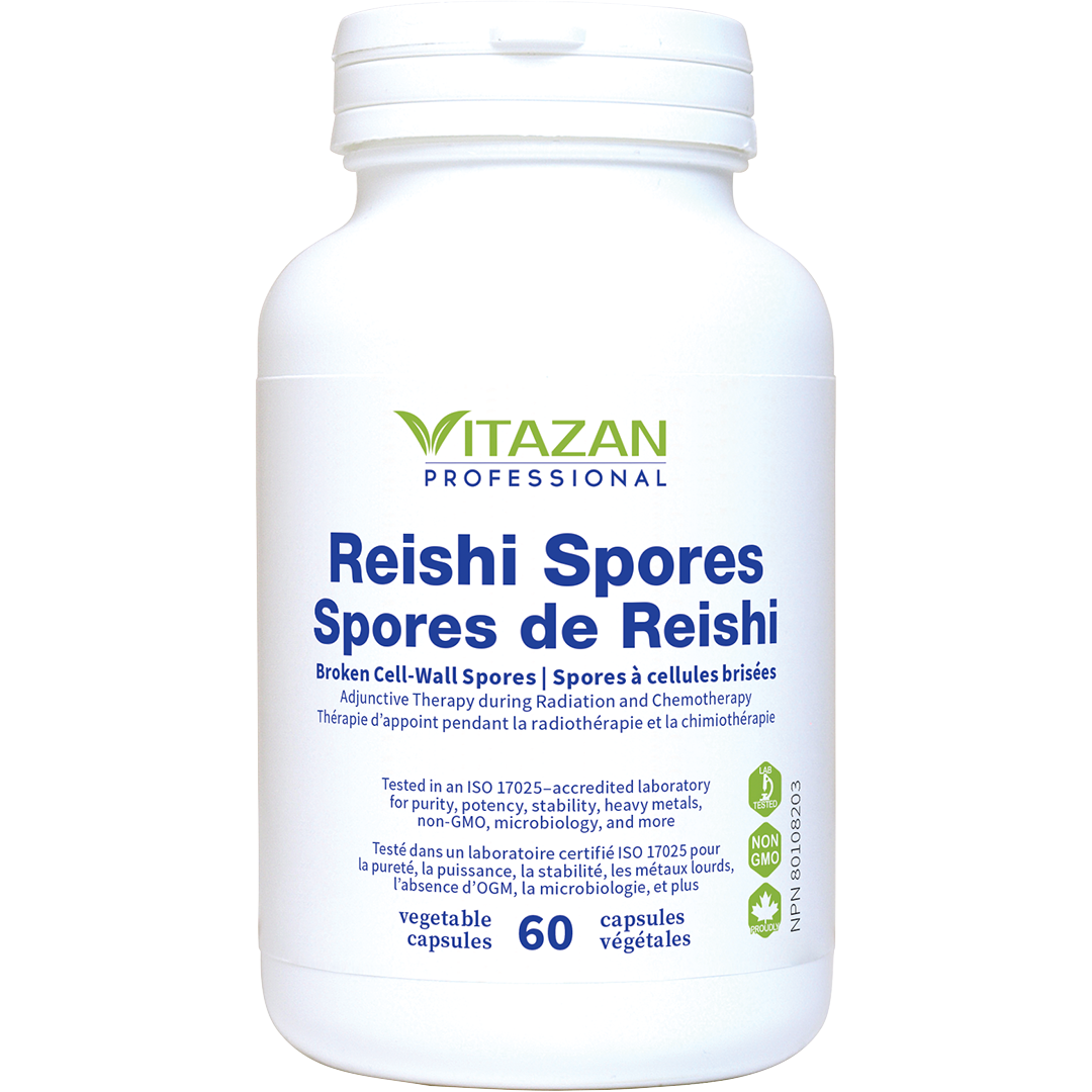 Vitazan    Reishi Spores NEW! (Broken Cell-Wall Spores) 60 capsules