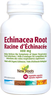 NEW ROOTS    Echinacea Root · 400 mg      90 capsules
