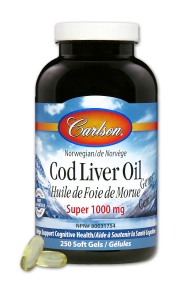 Carlson Laboratories   Super Cod Liver 1000 mg 250sg