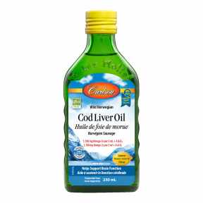 Carlson Laboratories   Norwegian Cod Liver Oil Lemon 250ml
