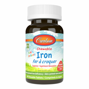 Carlson Laboratories   Kids Chewable Iron 60tab