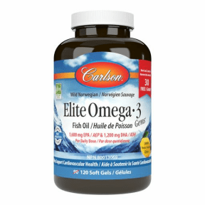 Carlson Laboratories   Elite Omega 3 120ct