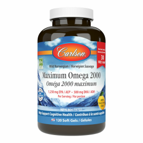 Carlson Laboratories   Maximum Omega 2000 120tab