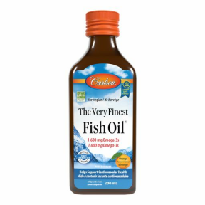 Carlson Laboratories   The Very Finest Fish Oil Orange 200ml