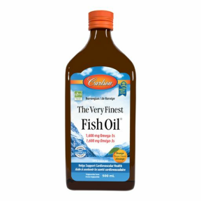 Carlson Laboratories   The Very Finest Fish Orange 500ml