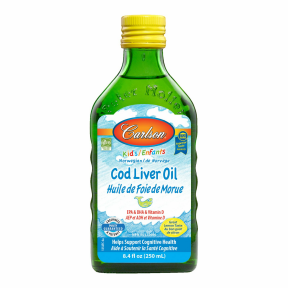 Carlson Laboratories   Cod Liver Oil For Kids Lemon 250ml