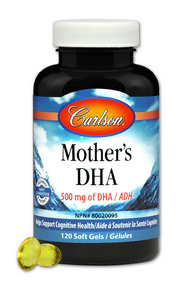Carlson Laboratories   Mother's DHA 60sg