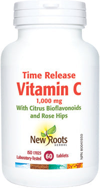 NEW ROOTS    Time Release Vitamin C 1,000 mg  60 tablets