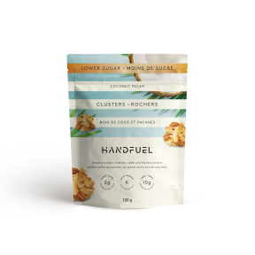 Handfuel   Coconut Pecan Clusters 120g