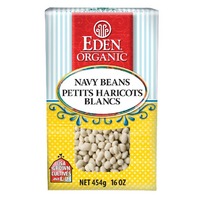 EDEN FOODS    Org Navy Beans 454g