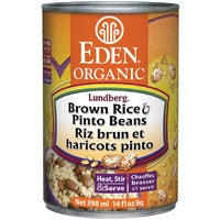 EDEN FOODS    Org Rice & Pinto Beans 398mL