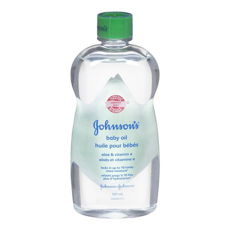 JJ BABY OIL W/ALOE&VITAMIN E 591ML