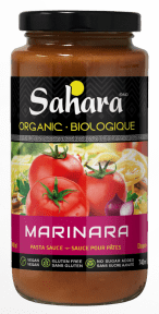 Sahara   Organic Marinara Mild Pasta Sauce 6 x 740ml