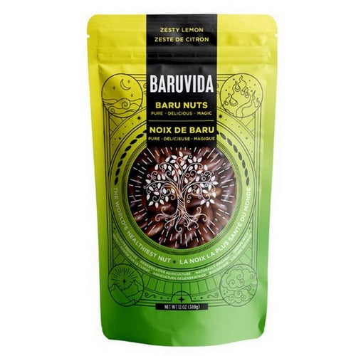 Baruvida Baru Nuts Zesty Lemon 340 g - Case of 6