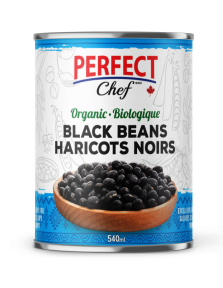 Perfect Chef   Organic Black Beans 12 x 540ml