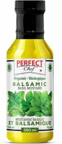 Perfect Chef   Balsamic Basil Mustard 6 x 350ml
