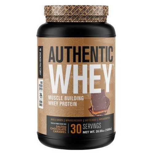Jacked Factory - Jacked Factory Authentic Whey - Salted Caramel 30 srv