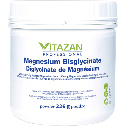 Vitazan   Magnesium Bisglycinate Powder 226 g
