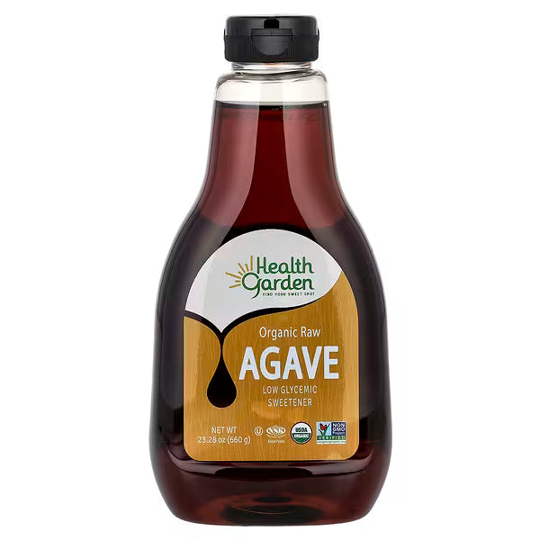 Health Garden - NEW BRAND!   ORGANIC Raw Agave   23 oz/ 660g