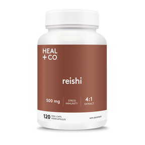 Heal + Co.   Reishi (4:1) 500mg 120vcap