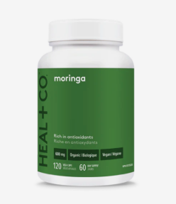 Heal + Co.   Moringa 600mg 120vcap