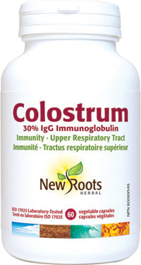NEW ROOTS    Colostrum 30% IgG Immunoglobulin    60 capsules