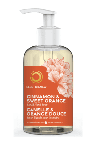 Ellie Bianca   Cinnamon & Sweet Orange Soap 250ml