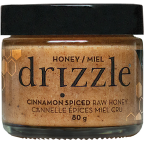 Drizzle Honey   Cinnamon Spiced Raw Honey 80g
