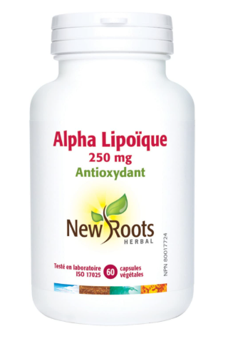 NEW ROOTS    Alpha Lipoic Acid 600 mg    60 capsules