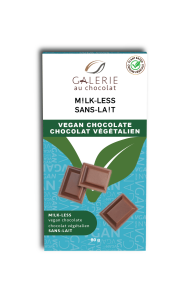 GALERIE AU CHOCOLAT Vegan Milk-less Chocolate Bar 8*80g
