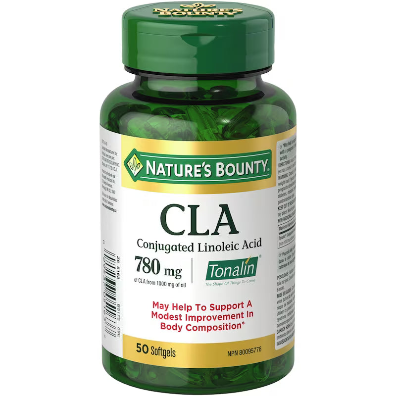 NATURE'S BOUNTY CLA SOFTGEL 780MG 50 CAPSULE