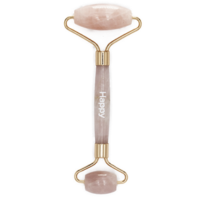 Happy Natural Products   Facial Roller - Rose Quartz 1pk