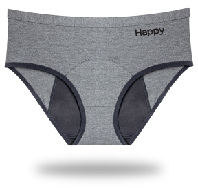 Happy Natural Products   Graphite - Kanta Midrise (XS) 1un