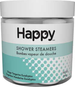 Happy Natural Products   Ginger Tangerine Eucalyptus Steamer 265g