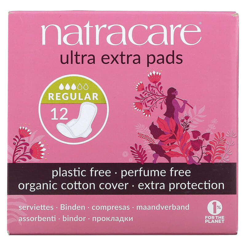 NATRACARE    Ultra Extra Pads Normal 12ct