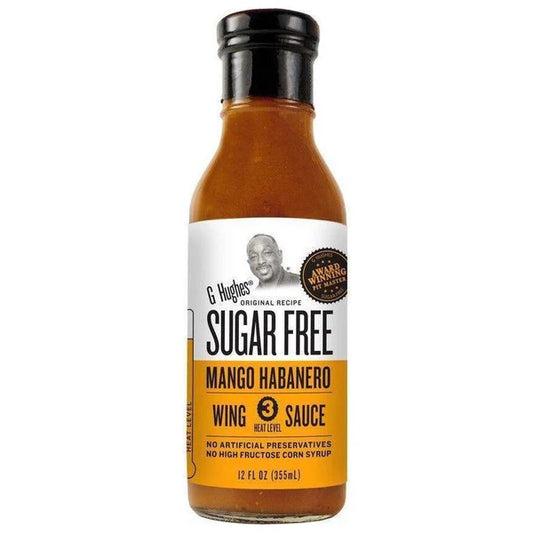 G Hughes Wing Sauce | Mango Habanero | 355 mL | Case of 6