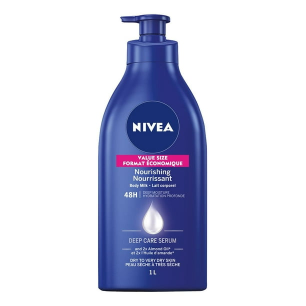 NIVEA NOURISHING BODY MILK DEEP MOISTURE 1L