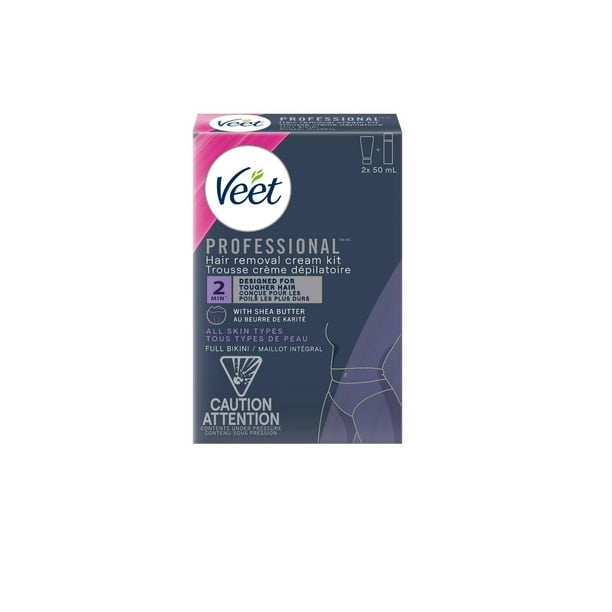 VEET PROFESSIONAL FULL BIKINI KIT 2X50ML