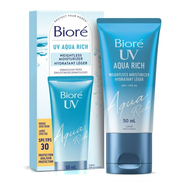BIORE UV AQUA RICH MOIS WEIGHTLESS SPF30 50ML CREAM
