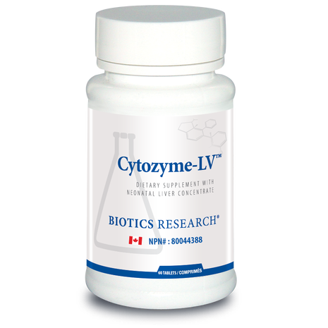 BIOTICS - Cytozyme-LV (Liver) - 60 Capsules