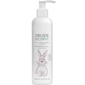 DRUIDE Laboratories   Baby 2 in 1 Cleansing Gel Body/Hair 250ml
