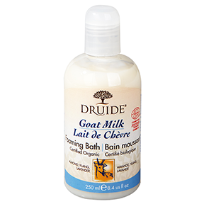 DRUIDE Laboratories   Foaming Bath Goat Milk 250ml