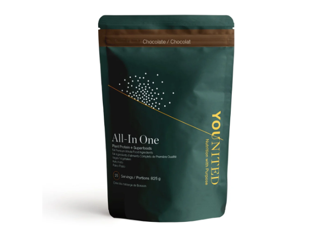 YOUNITED - All in One Organic Plant Protein+ Superfood - 825g - Chocolate