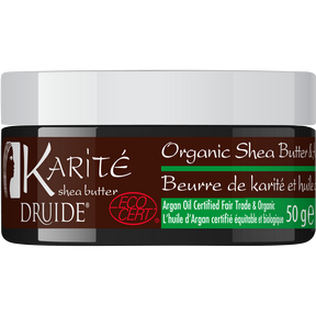 DRUIDE Laboratories   Organic Shea Butter & Argan Oil 50g