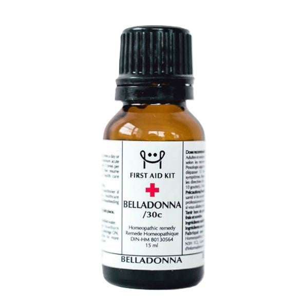 Hawthorn Homeopathics - NEW BRAND!   Belladonna 30C - Main fever remedy   15 ml