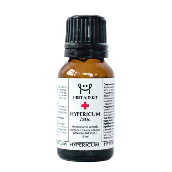 Hawthorn Homeopathics - NEW BRAND!   Hypericum 30C - Nerve pain and injury   15 ml