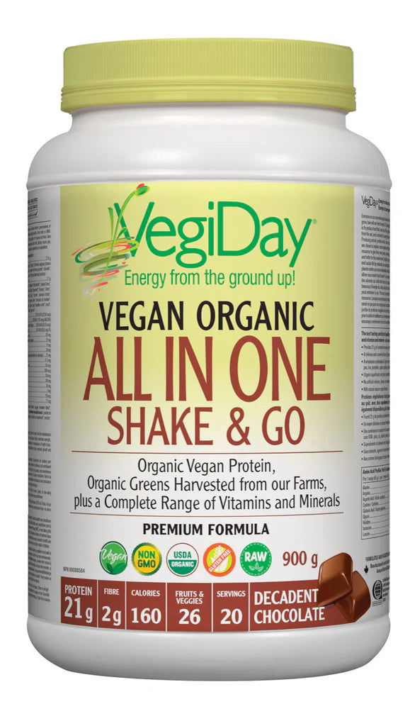 VegiDay All In One Nutritional Shake - Decadent Chocolate 900g