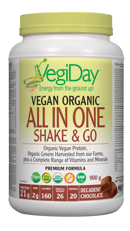 VegiDay All In One Nutritional Shake - Decadent Chocolate 900g